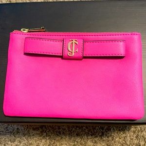 Juicy Couture pink clutch